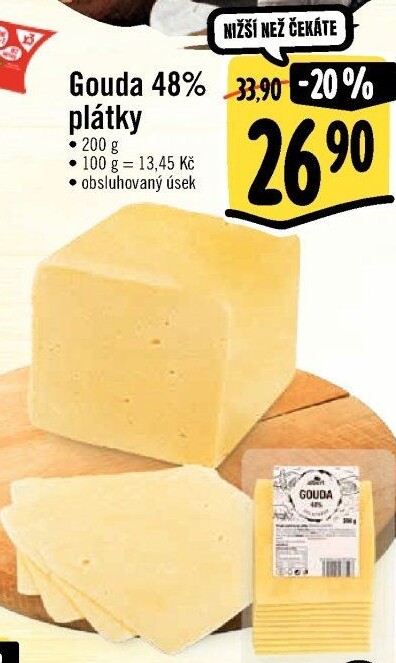 Sýr Gouda 48% Albert
