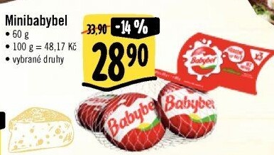 Sýr Mini Babybel Veselá kráva