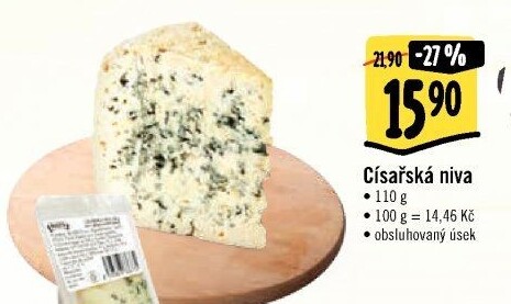 Sýr Niva císařská 50% Madeta