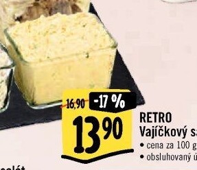 Vajíčkový salát Albert Retro