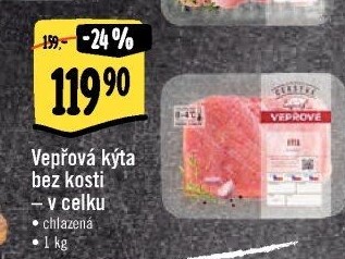 Vepřová kýta bez kosti Albert