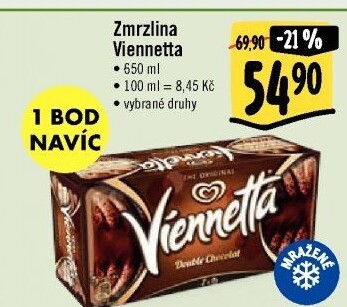Zmrzlinová roláda Viennetta Algida