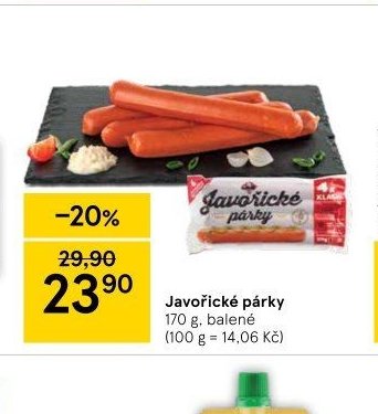 Javořické párky