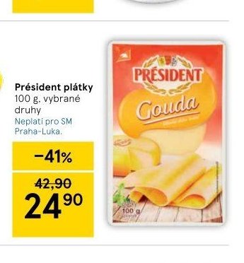 Président plátky