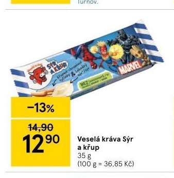 Veselá kráva Sýr a křup 35 g