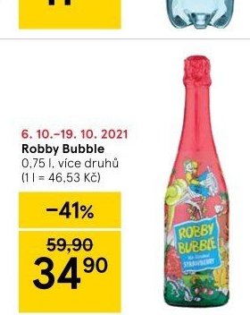 Robby Bubble 0,75 l