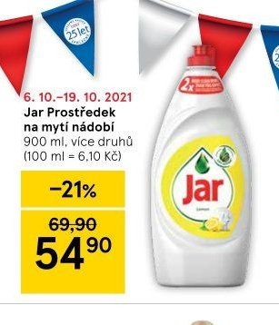 Jar Prostředek na mytí nádobí