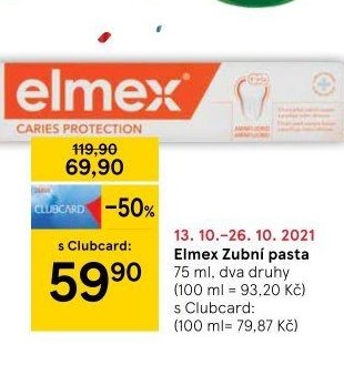 Elmex Zubní pasta