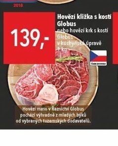 Hovězí kližka s kostí Globus