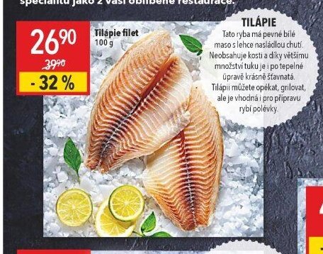 Tilápie filet