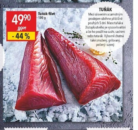Tuňák filet