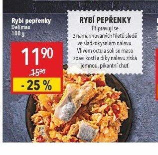 Rybí pepřenky Delimax