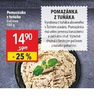 Pomazánka z tuňáka Delimax