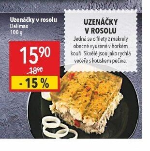 Uzenáčky v rosolu Delimax
