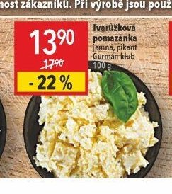 Tvarůžková pomazánka jemná, pikant Gurmán klub