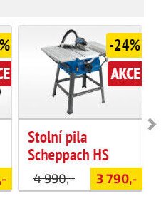 Stolní pila Scheppach HS - UNI HOBBY akcniletaky.com