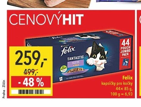 Felix kapsičky pro kočky