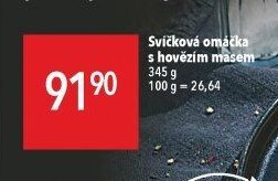 Svíčková omáčka s hovězím masem