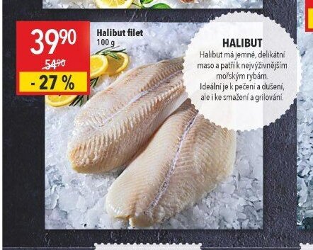 Halibut filet