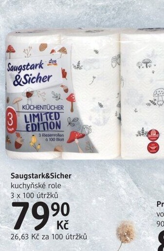 Utěrky kuchyňské Saugstark&amp