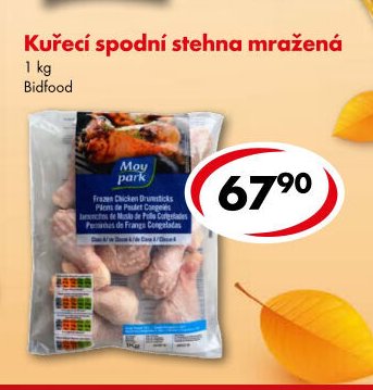 Kuřecí spodní stehna mražená