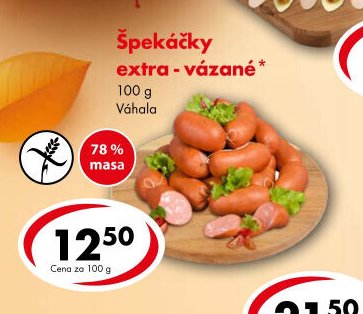 Špekáčky extra - vázané