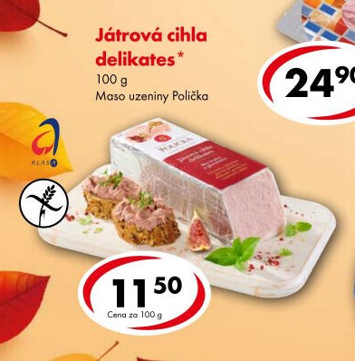 Játrová cihla delikates