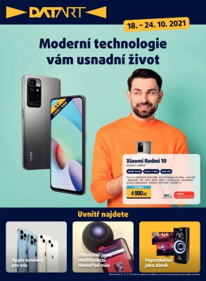akční leták Datart 18.10.2021-24.10.2021