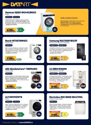 akční leták Datart 18.10.2021-24.10.2021