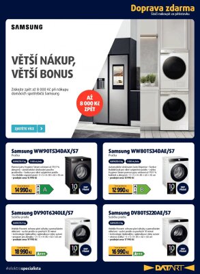 akční leták Datart 18.10.2021-24.10.2021