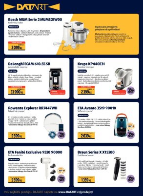 akční leták Datart 18.10.2021-24.10.2021