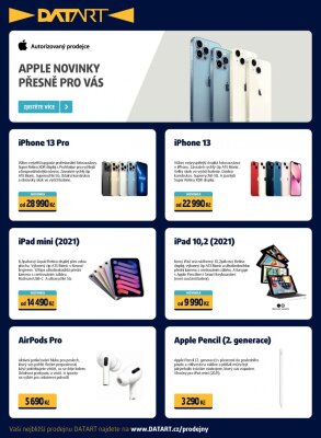 akční leták Datart 18.10.2021-24.10.2021