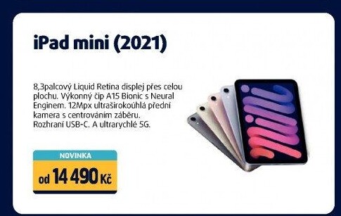 Tablet Apple iPad mini 2021