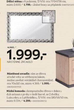 Nástěnné zrcadlo