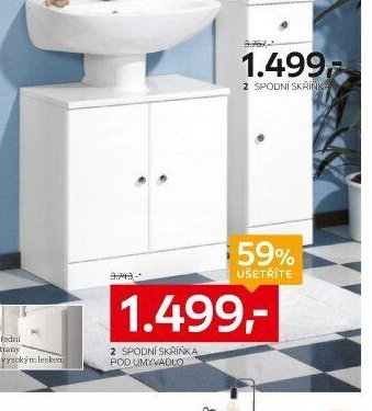 2 spodní skříňka pod umyvadlo