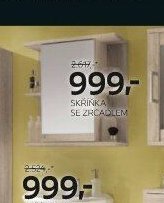 Skříňka se zrcadlem