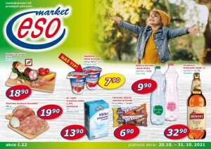 akční leták ESO MARKET 20.10.2021-31.10.2021