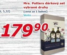 Dárková kazeta Mrs. Potter'