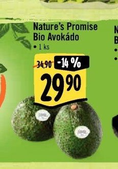 Nature's Promise Bio Avokádo