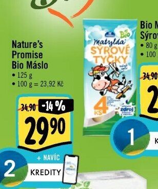 Nature's Promise Bio Máslo