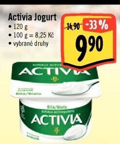 Bílý jogurt Activia Danone