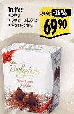 Bonboniéra Truffles Belgian