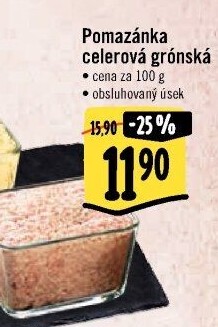 Celerová pomazánka - grónská