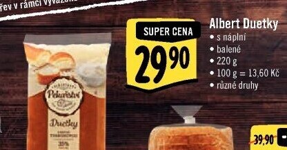 Duetky s náplní Albert