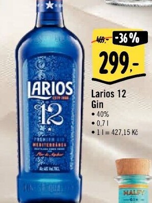 Gin Premium 12 YO Larios