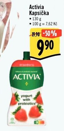 Kapsička Activia Danone