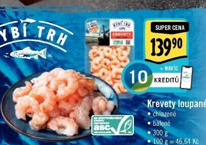 Krevety loupané Albert