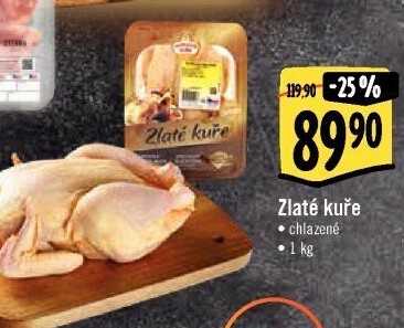 Kuře Zlaté Vodňanské kuře