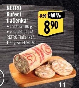 Kuřecí tlačenka Retro Albert