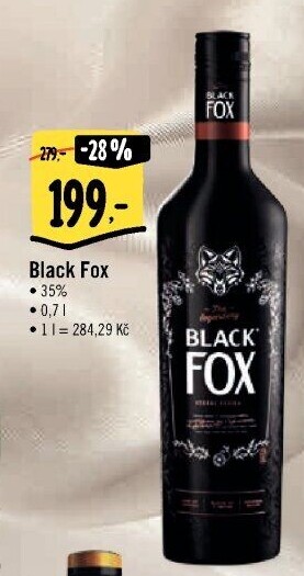 Likér Black Fox